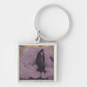Die violette Welle, c.1895-6 Schlüsselanhänger