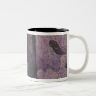 Die violette Welle, c.1895-6 Zweifarbige Tasse