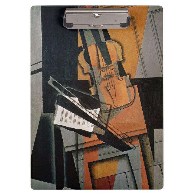 Die Violine, 1916 Klemmbrett (Vorderseite)