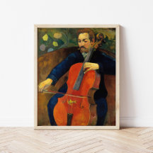 Die Violoncellistin Schneklud | Paul Gauguin