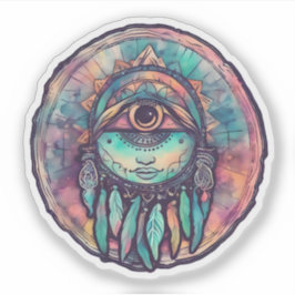 Die Vision des Geistes Aufkleber