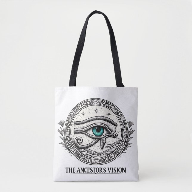 Die Vision des Vorfahren | Auge des Horus Tasche (Vorderseite)