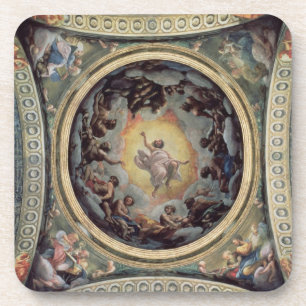 Die Vision von Johannes auf Patmos, 1520-23 Getränkeuntersetzer