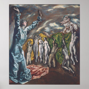 Die Vision von Johannes Poster