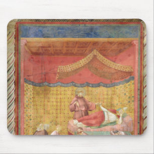 Die Vision von Papst Gregory IX 1297-99 Mousepad