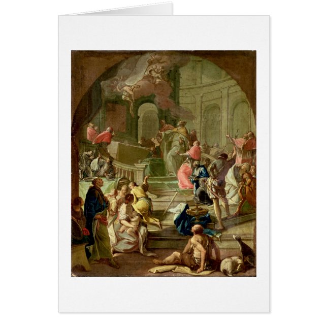 Die Vision von St. Benedict, c.1760 (Vorne)