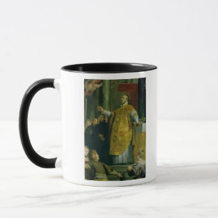 Die Vision von St Ignatius von Loyola Tasse