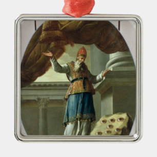 Die Vision von Zechariah Silbernes Ornament