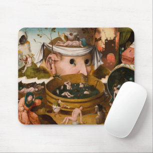 Die Visionen von Tondal, 1479 von Hieronymus Bosch Mousepad