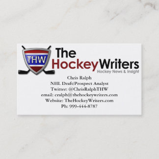 Die Visitenkarte der Hockey-Verfasser 100 Satz