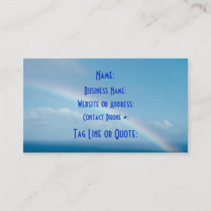 Die Visitenkarte des Himmels die Grenze-