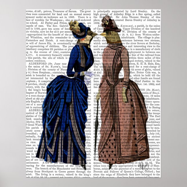 Die Vögel des Tratsch Poster (Vorne)