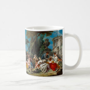 Die Vogelfänger von Francois Boucher Kaffeetasse