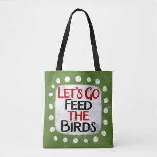 Die Vogeltote-Tasche gefüttert Tasche