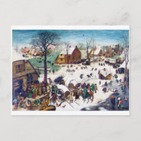 Die Volkszählung in Bethlehem, Pieter Bruegel
