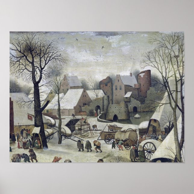 Die Volkszählung in Bethlehem Poster (Vorne)
