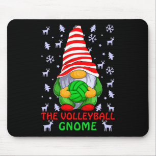 Die Volleyball Gnome Weihnachtsfamilie Matchi Mousepad