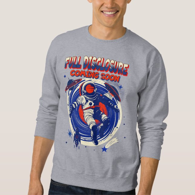 Die vollständige Offenlegung kommt bald. | Astrona Sweatshirt (Vorderseite)
