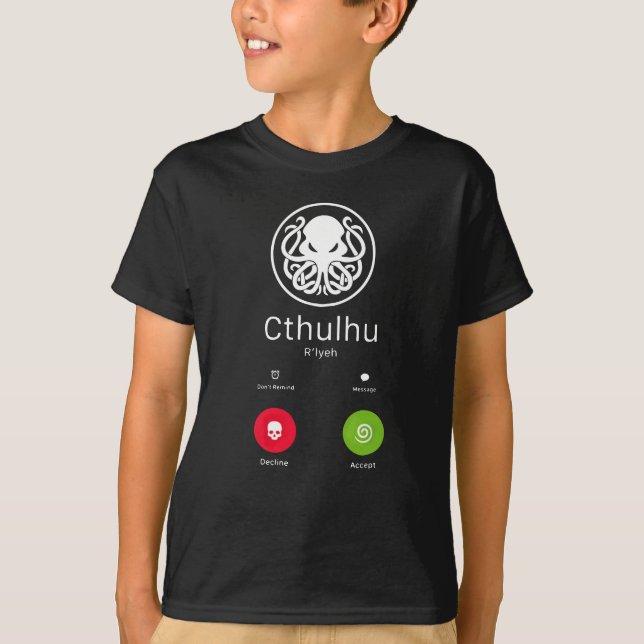 Die von Cthulhu T-Shirt (Vorderseite)