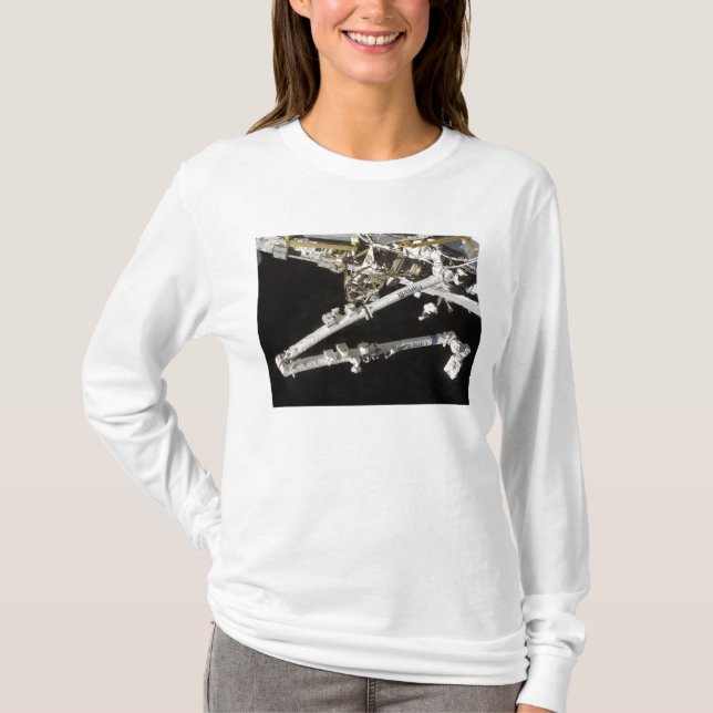 Die von Kanada gebaute Raumstation T-Shirt (Vorderseite)