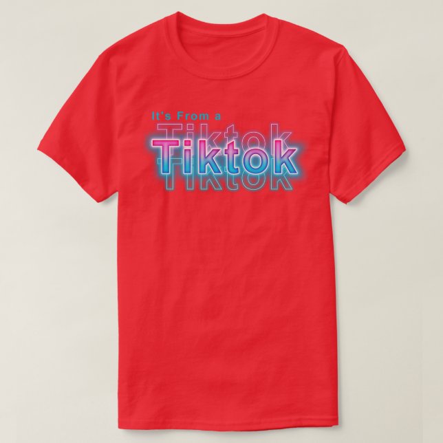 Die von Tiktok T-Shirt (Design vorne)