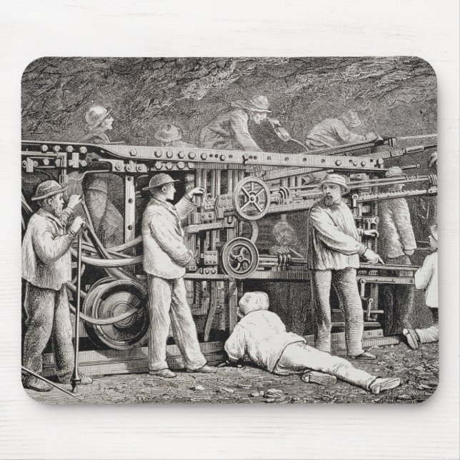 Die vorgerückte Galerie auf der französischen Mousepad (Vorne)