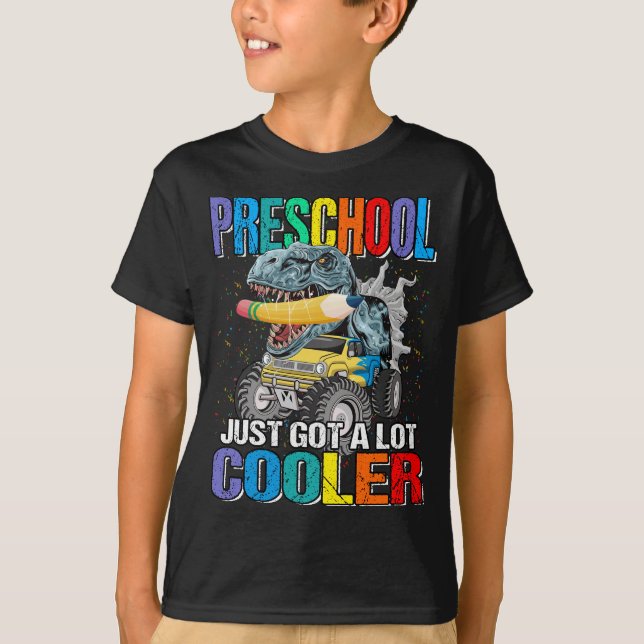 Die Vorschule Got einfach einen viel Cooleren Mons T-Shirt (Vorderseite)