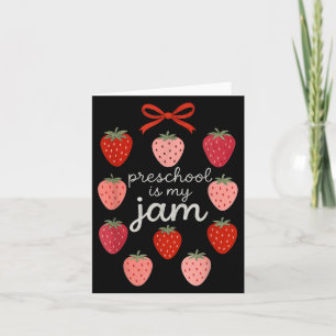 Die Vorschule ist mein Strawberry-Marineschule Karte
