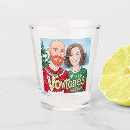 Die Vowtones - Weihnachts-Shotglas Schnapsglas