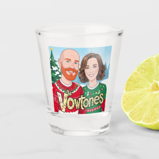 Die Vowtones - Weihnachts-Shotglas Schnapsglas