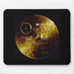 Die voyager-goldene Aufzeichnung Mousepad