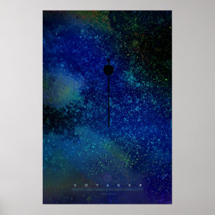 Die Voyagers, erreichend für die Sterne, Poster