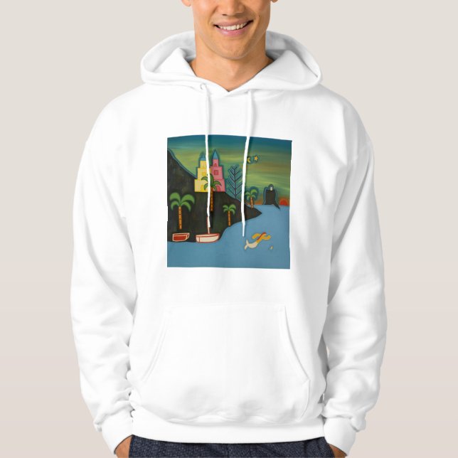 Die vulkanische Insel 2008 Hoodie (Vorderseite)