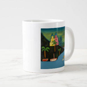Die vulkanische Insel 2008 Jumbo-Tasse