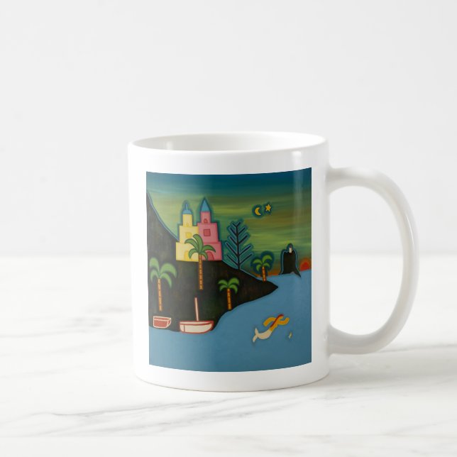 Die vulkanische Insel 2008 Kaffeetasse (Rechts)