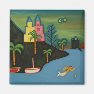 Die vulkanische Insel 2008 Magnet
