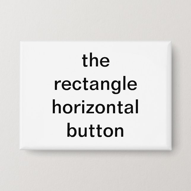 die waagerechte Taste des Rechtecks Button (Vorderseite)
