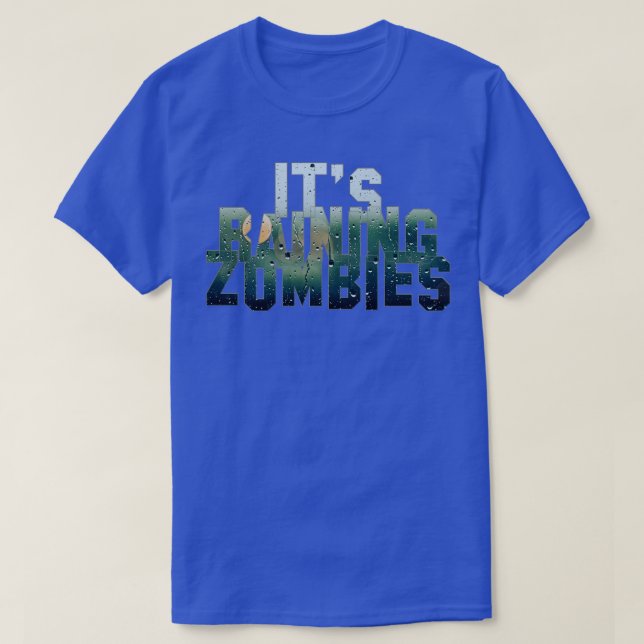 Die wachsenden Zombies T-Shirt (Design vorne)
