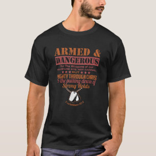 Die Waffen unseres Krieges sind kein christliches T-Shirt