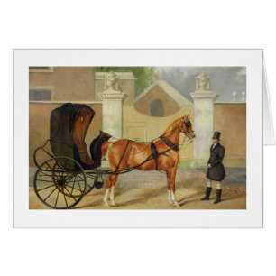 Die Wagen der Herren: Ein Cabriolet, c.1820-30 (Ö