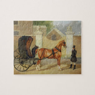 Die Wagen der Herren: Ein Cabriolet, c.1820-30 (Ö