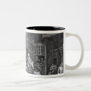 Die Wahl II Zweifarbige Tasse