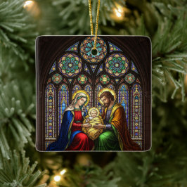 Die wahre Bedeutung der Weihnachtszeit - personali Keramikornament