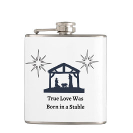 Die wahre Liebe war Geboren in einem Stable auf Flachmann