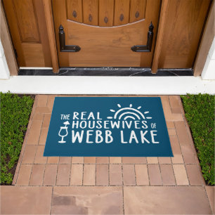 Die wahren Hausfrauen des Webb Lake Fußmatte