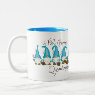 die wahren Zahlen der Dysautonomie-Tasse Zweifarbige Tasse