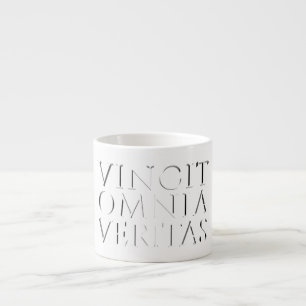 DIE WAHRHEIT BESIEGT ALLES - Light Espresso Tasse