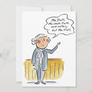 Die Wahrheit, die ganze Wahrheit nichts als die Wa Einladung