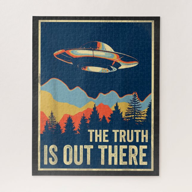 Die Wahrheit ist draußen Gebiet 51 Alien UFO (Vertikal)
