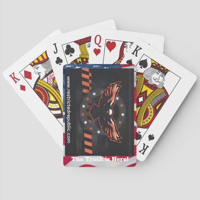 Die Wahrheit ist hier! RR Playing Cards Spielkarten (Rückseite)